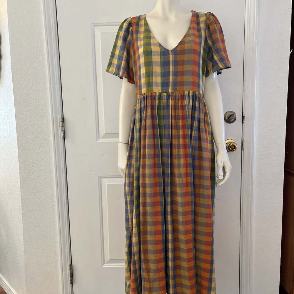 Pendleton Woman's Flora Linen-Blend Farmhouse Pea… - image 3